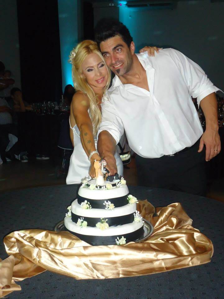 Jazmin Ortega y su esposo